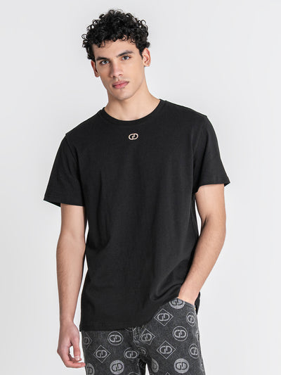 t-shirts / Black Micro GG Tee
