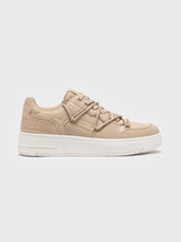 sneakers / Beige Wrapped Sneakers
