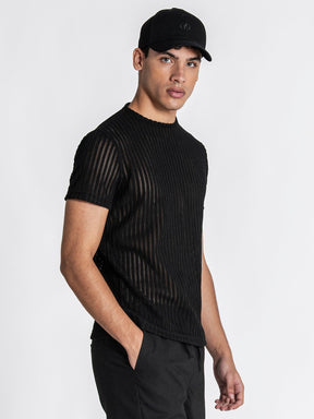 t-shirts / Black Texture GG Tee