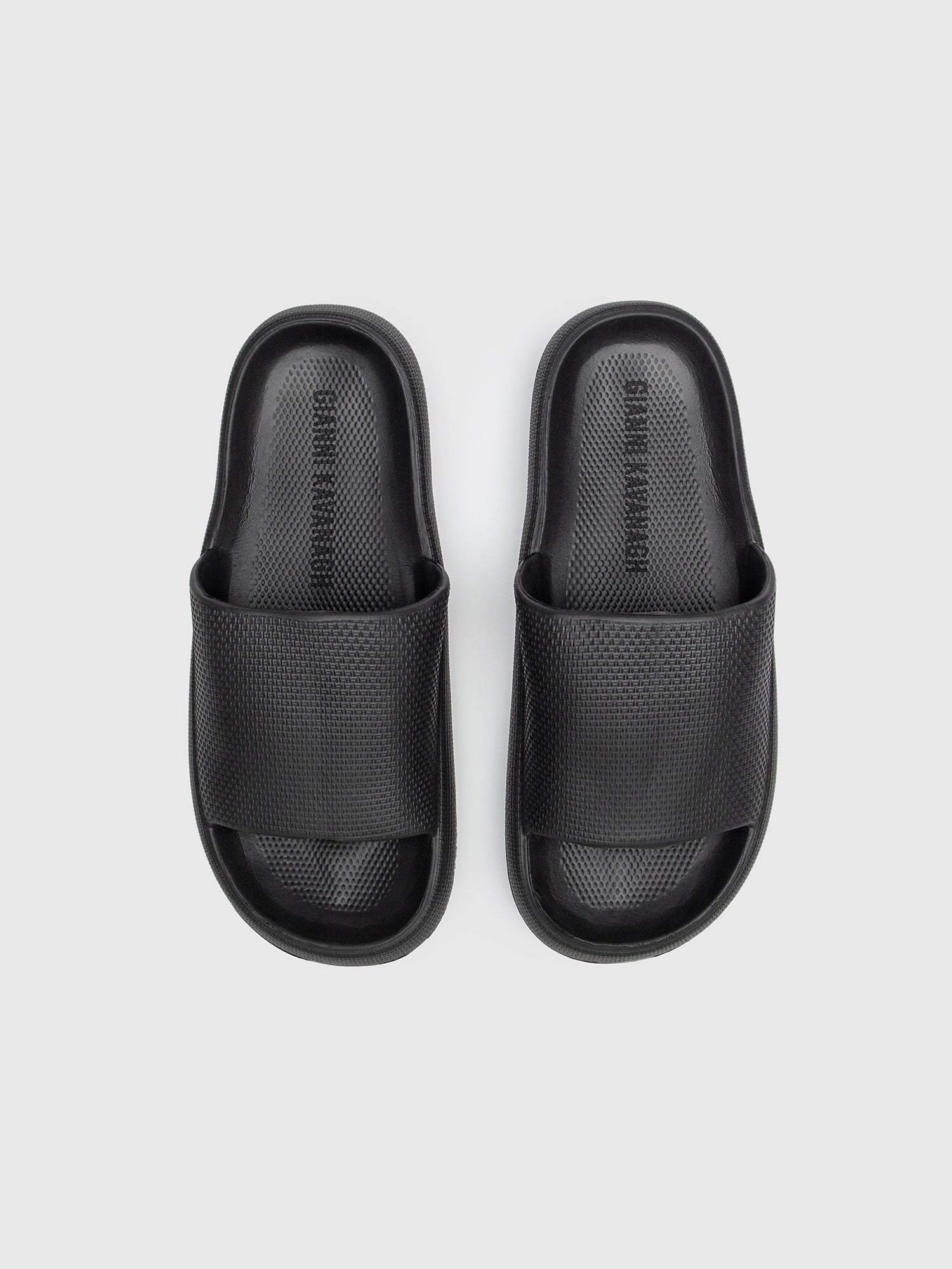 Black Foam Sliders