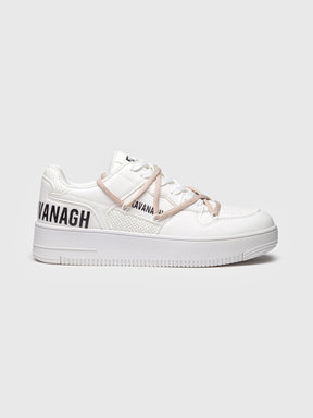 sneakers / White Wrapped Natural Sneakers