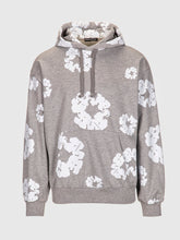hoodies / Grey Melange Bloom Hoodie