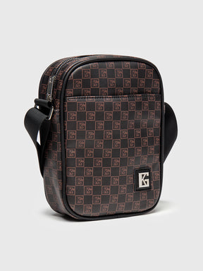 bags / Brown iD Clone Vertical Shoulder Bag