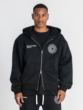 zip jackets / Black Structure Jacket