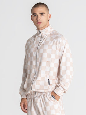 zip jackets / Beige Piazza Jacket