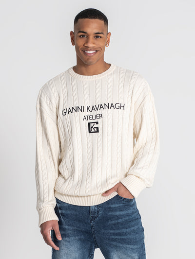sweats / White Atelier Knit Sweat