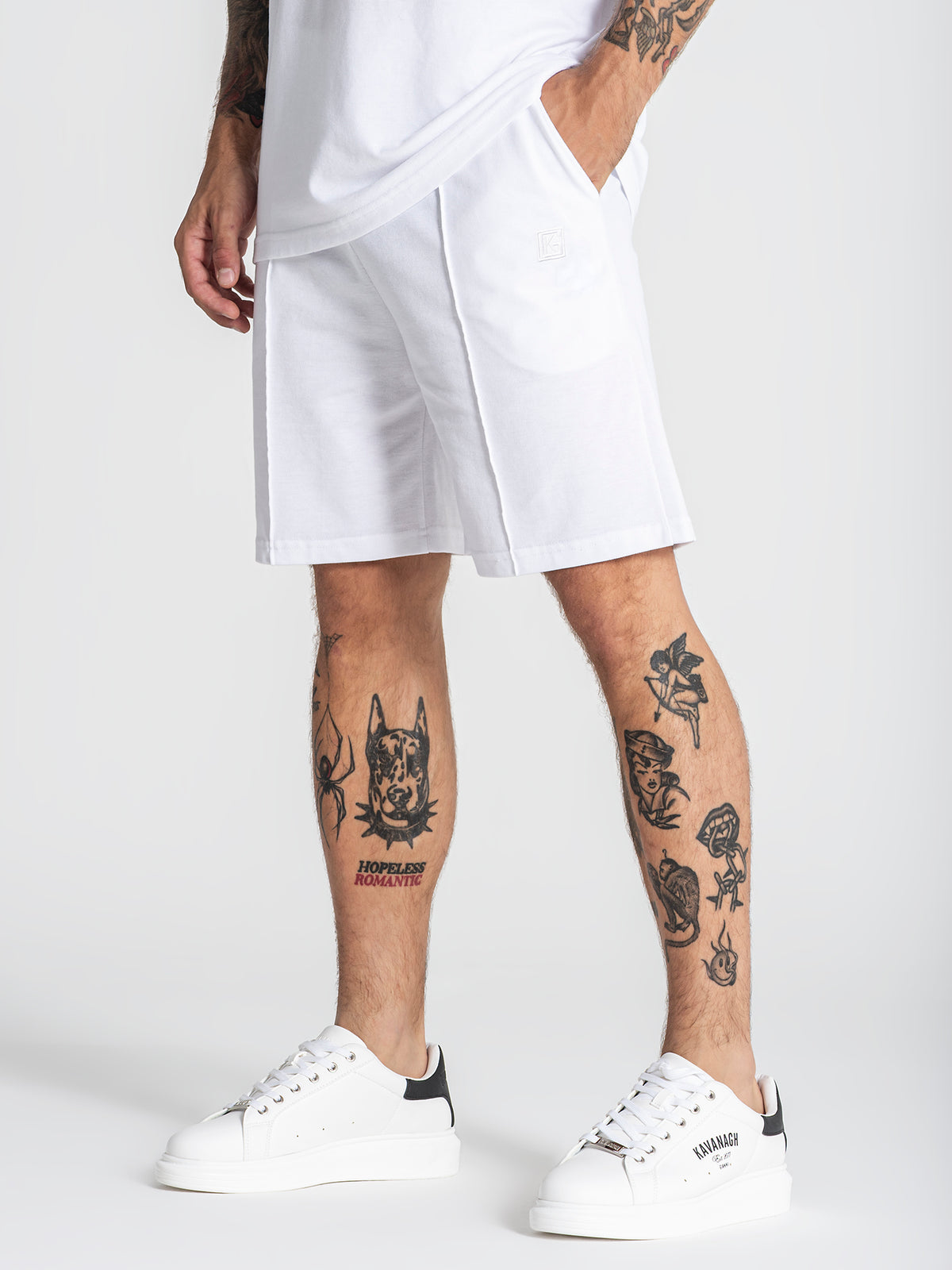 shorts / White GK Piquet Shorts