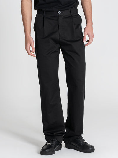 pants / Black Pleat Pants