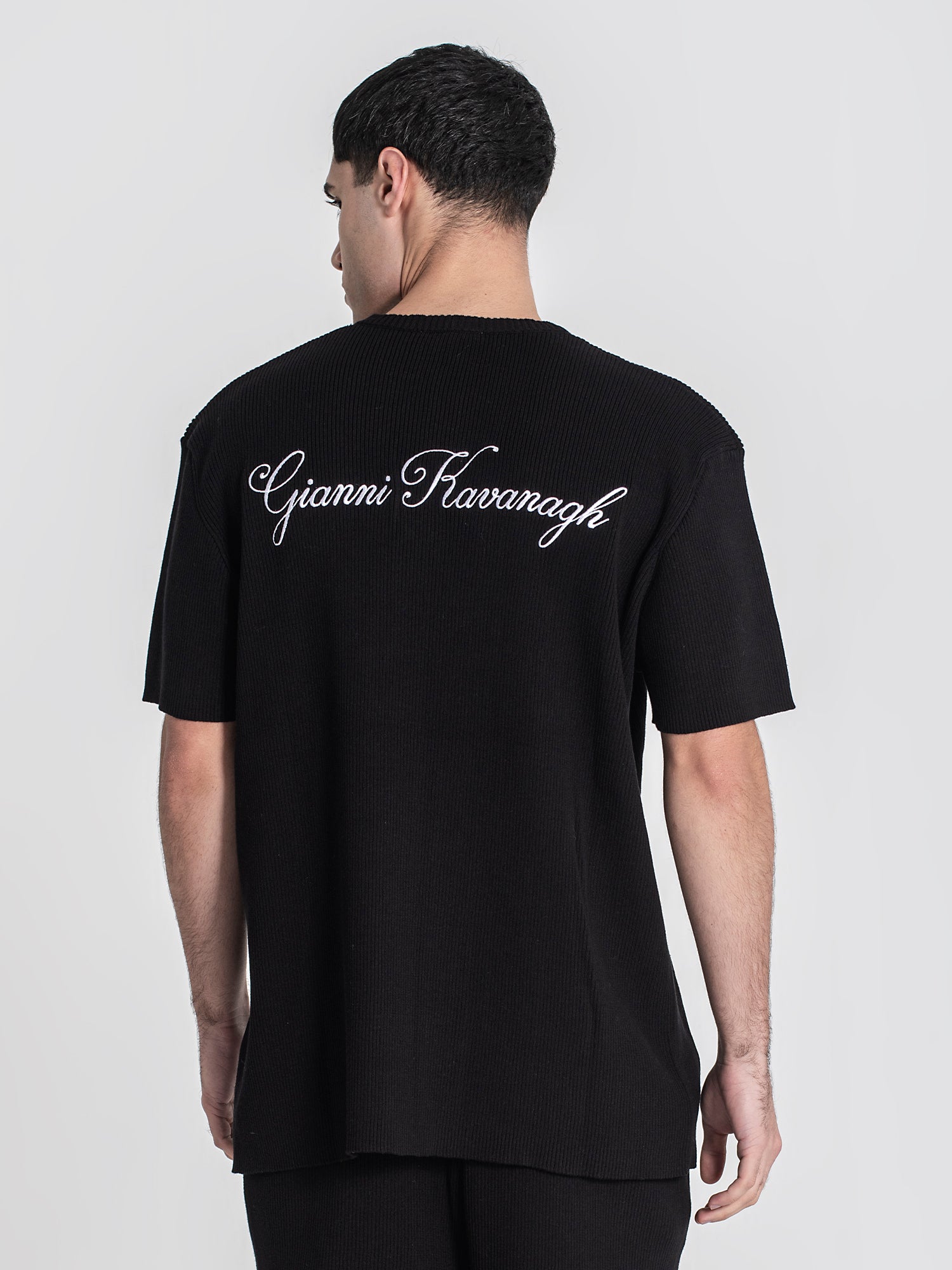 Black Identity Knit Tee