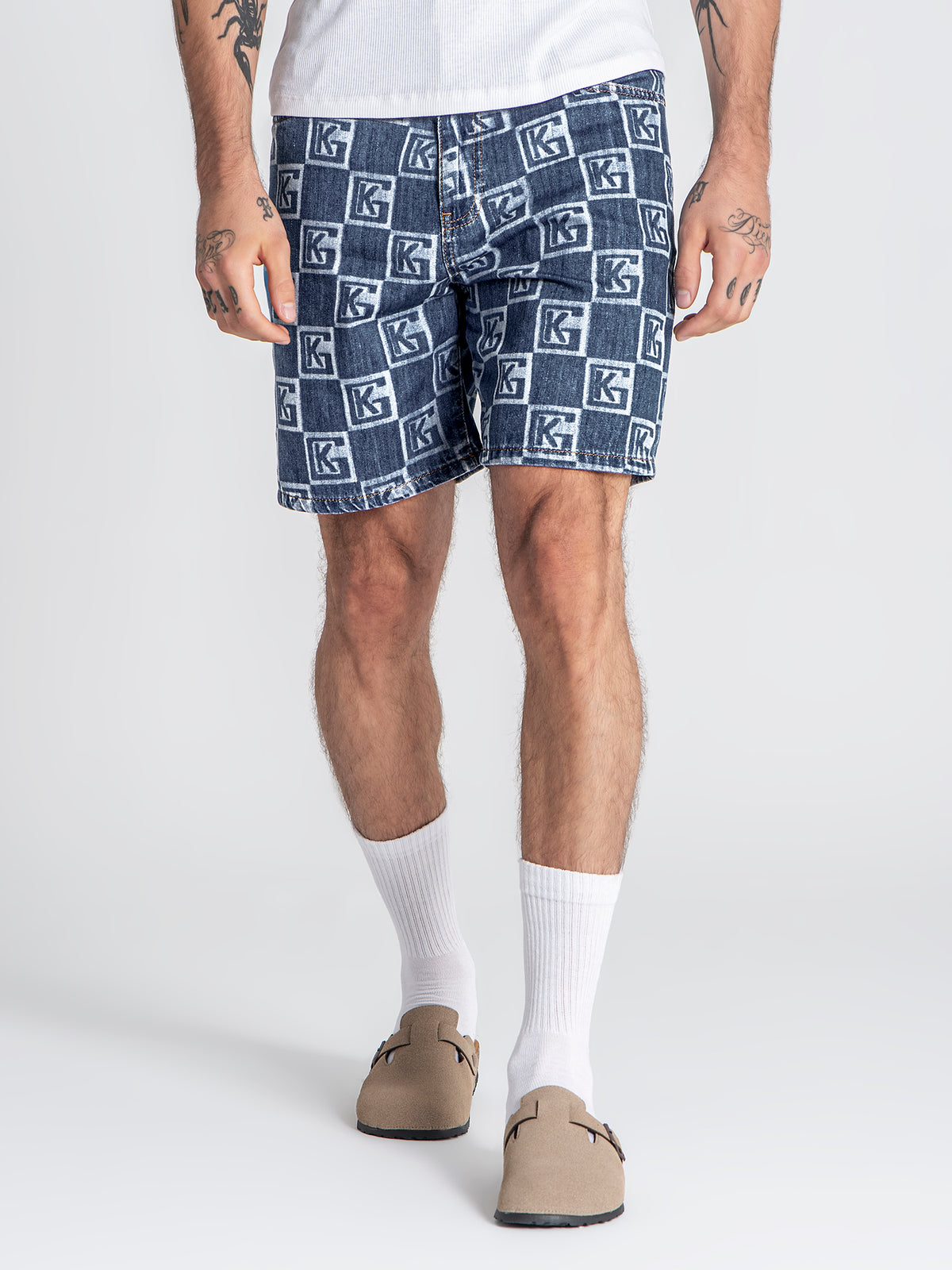 shorts / Blue Clone Denim Shorts