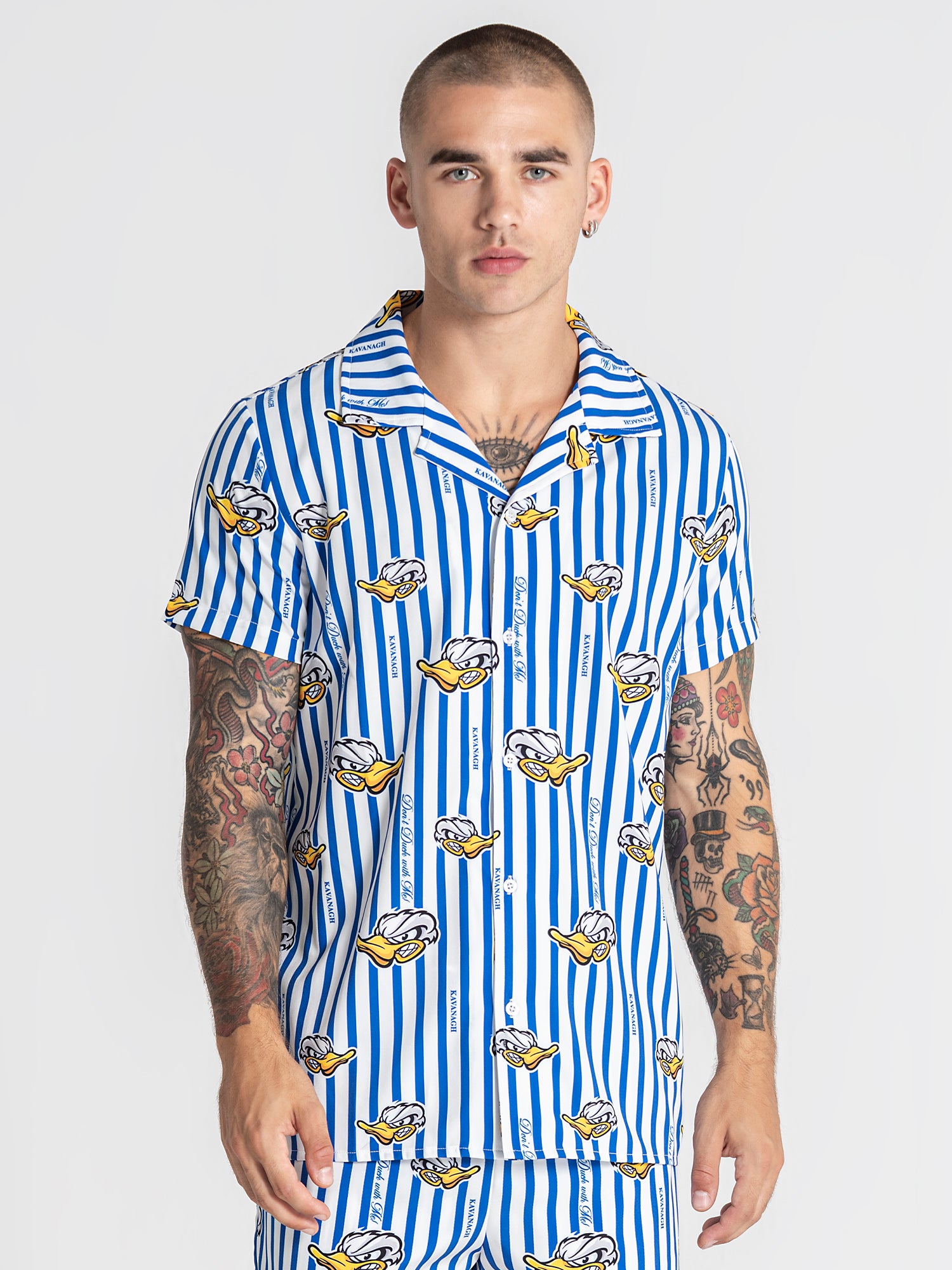 shirts / Blue Grumpy Duck Shirt