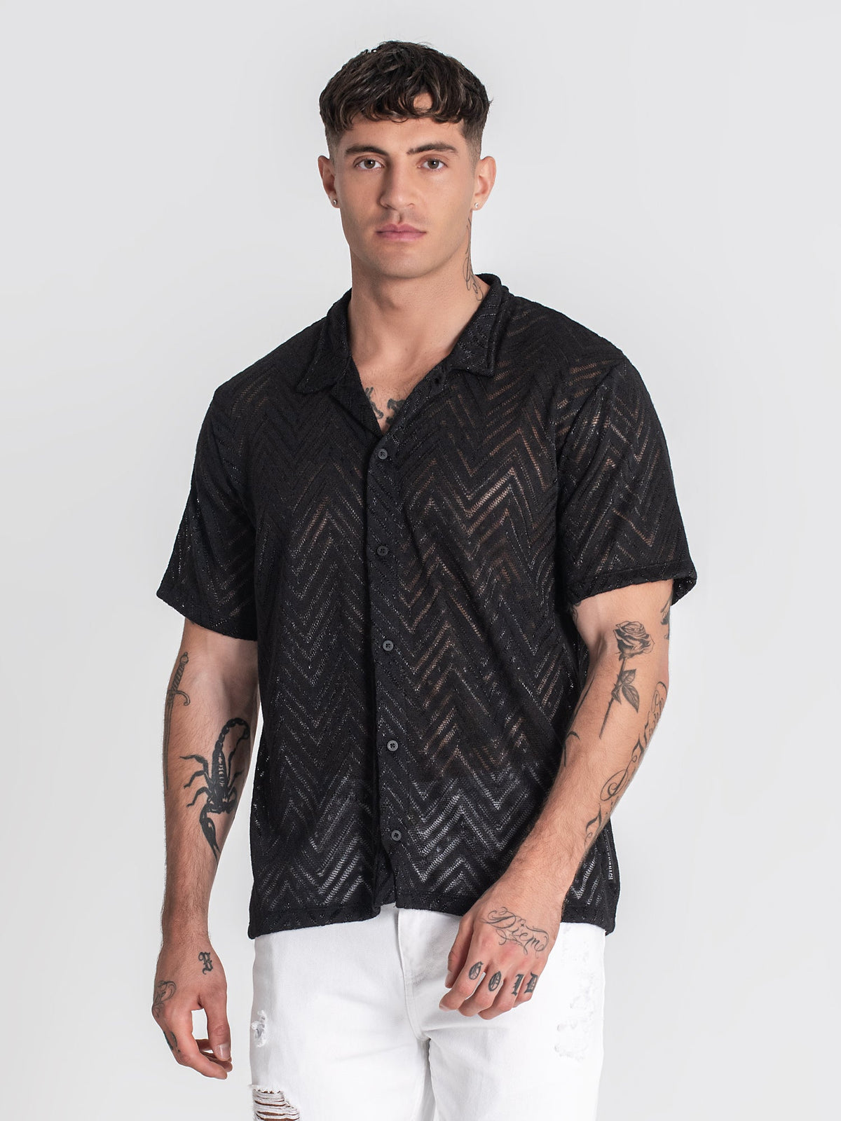 shirts / Black Illusion Shirt