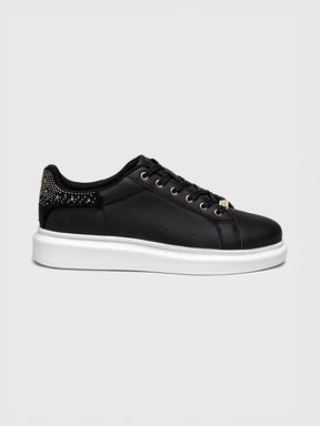 sneakers / Black Crystal Fade Sneakers