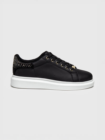 sneakers / Black Crystal Fade Sneakers