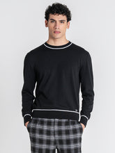 sweats / Black Soft Knit Longsleeve Tee