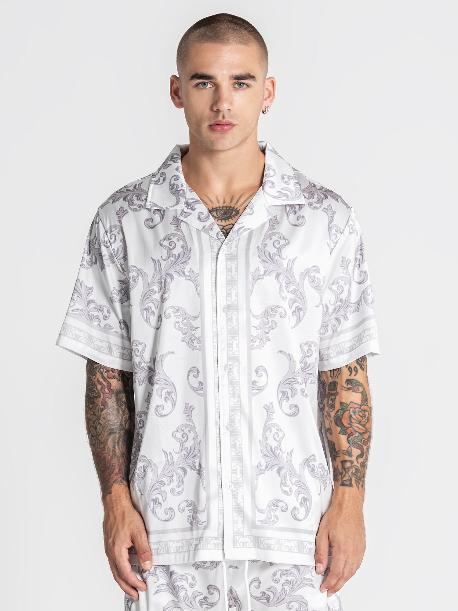 shirts / White Majestic Satin Shirt