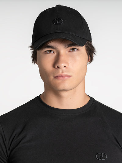 caps / Black Micro GG Cap