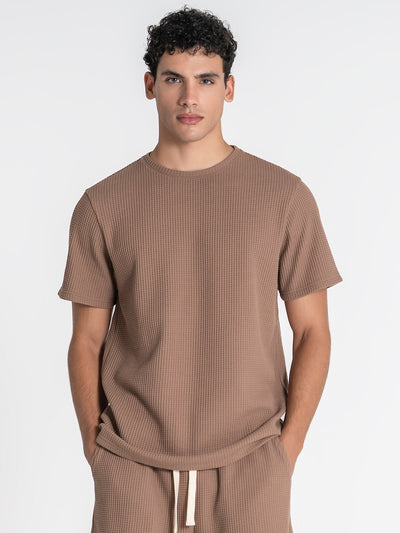 t-shirts / Taupe Sense Tee