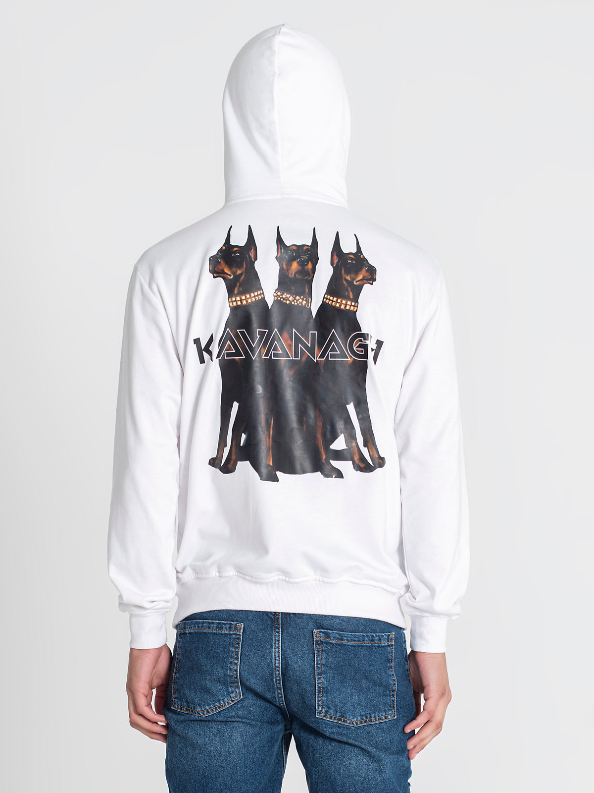 zip jackets / White Anger Hoodie Jacket