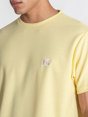 t-shirts / Yellow Grid Set