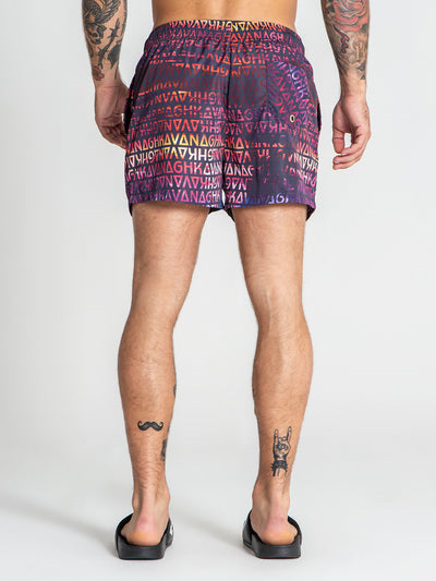 swimshorts / Multicolor Sunset Swimshorts