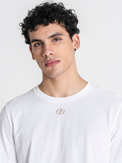 t-shirts / White Micro GG Tee