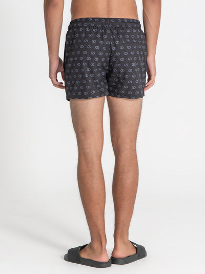 swimshorts / Black GG Mania Swimshorts