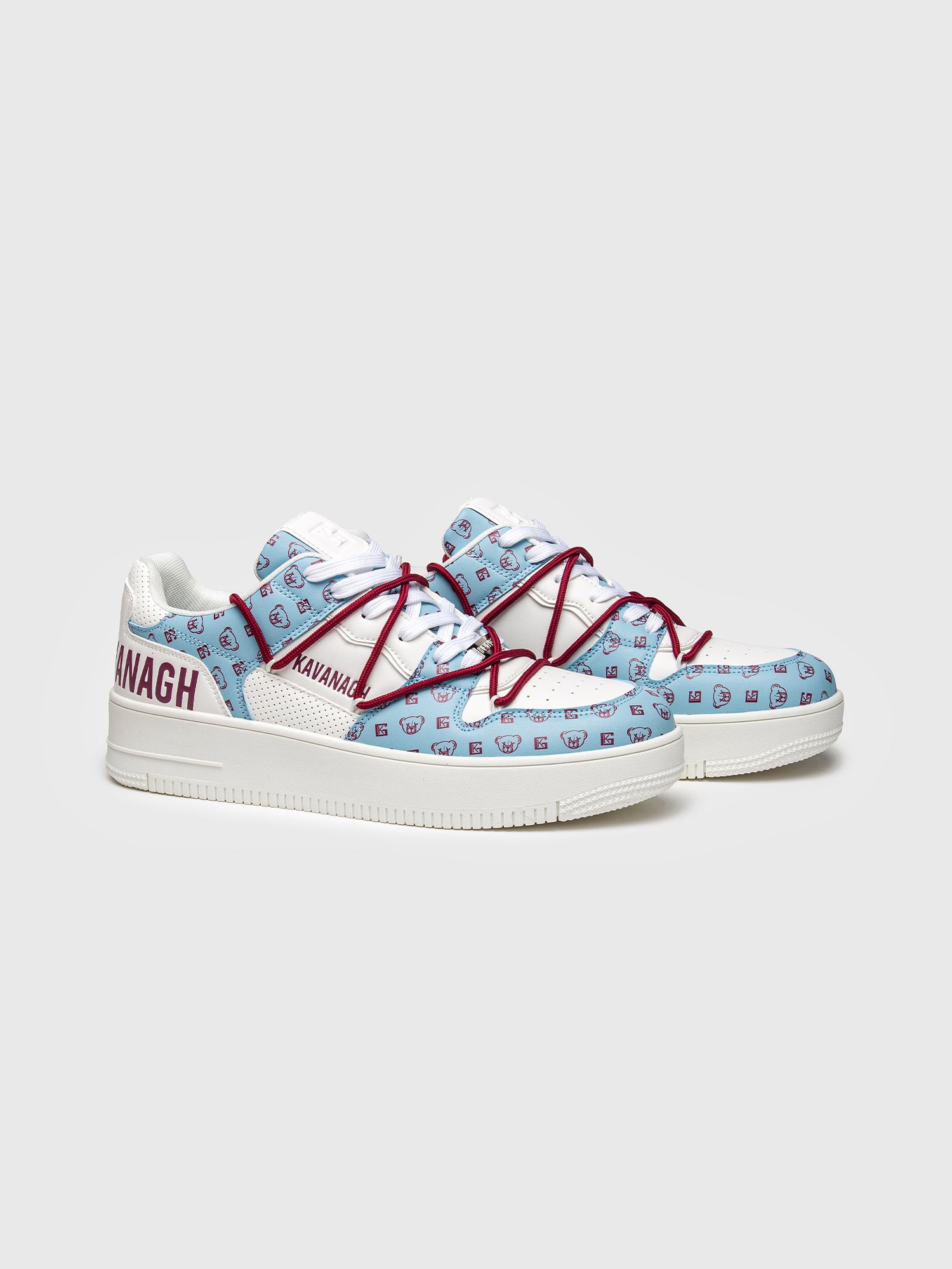 sneakers / Light Blue Bear Wrapped Sneakers