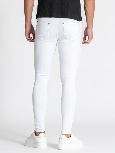 jeans / White Core Destroyed Jeans
