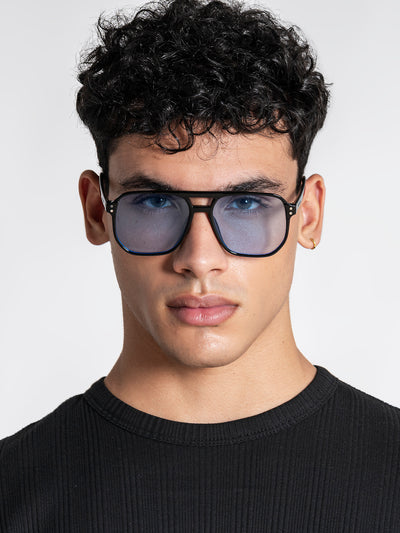 sunglasses / Blue Pilot Sunglasses