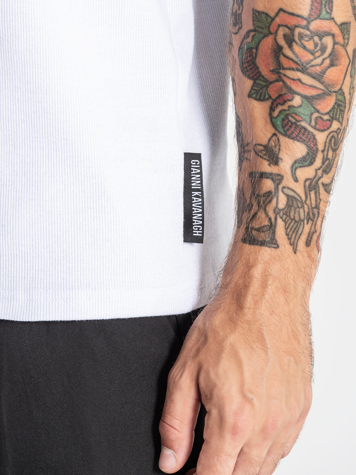 tank tops / White iD Tank Top