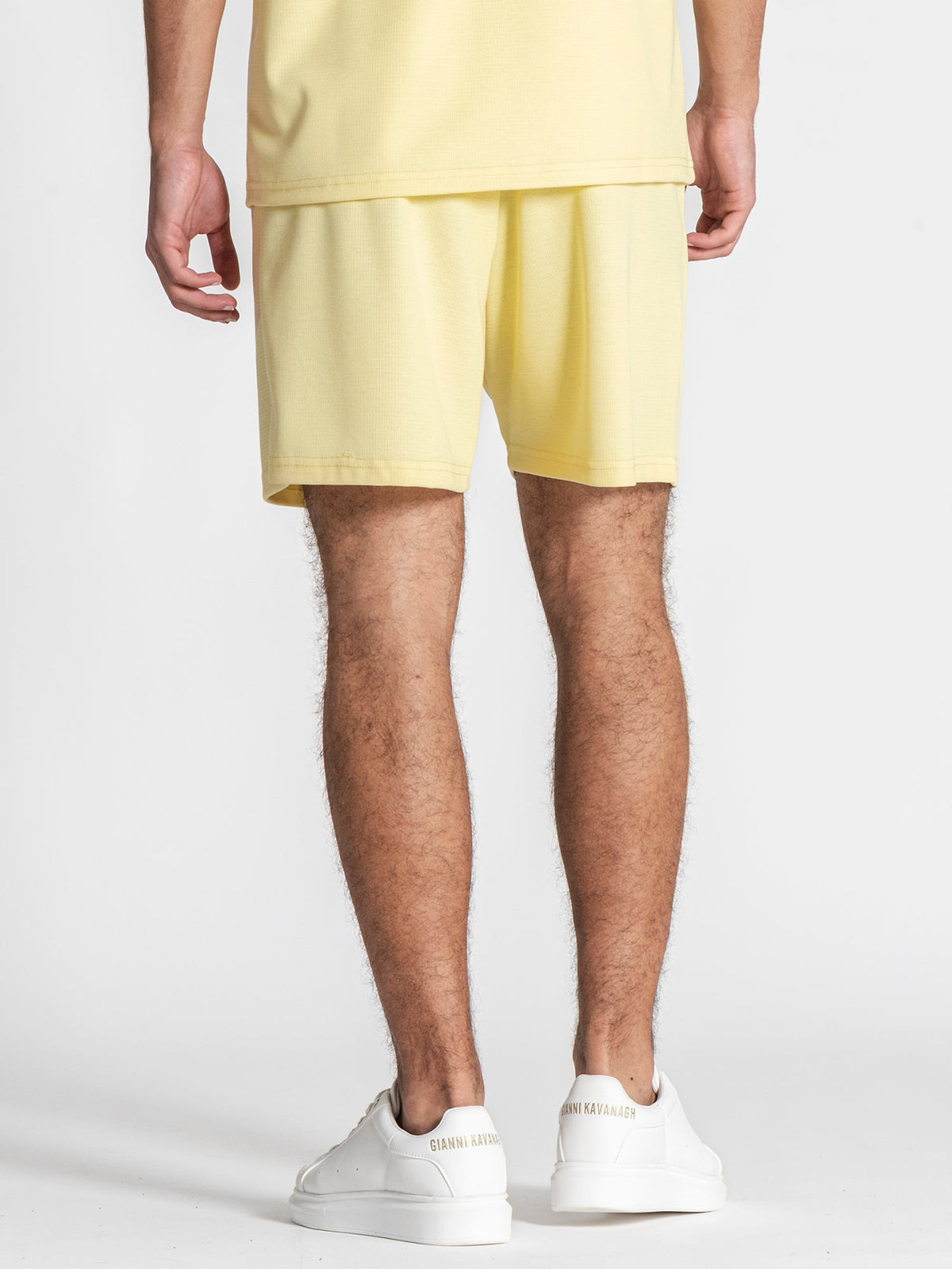 shorts / Yellow Grid Shorts