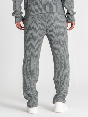 joggers / Grey Core Knit Joggers