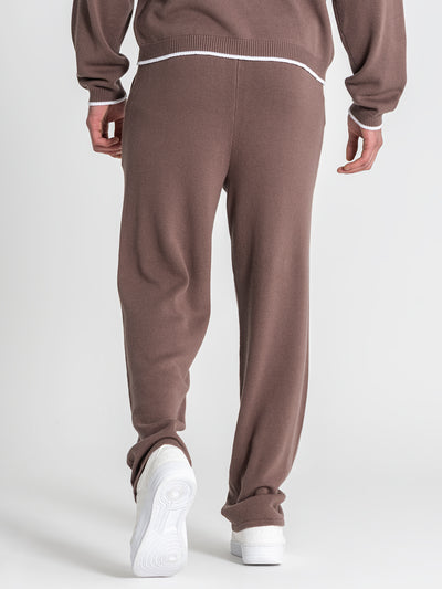 joggers / Brown G Knit Pants
