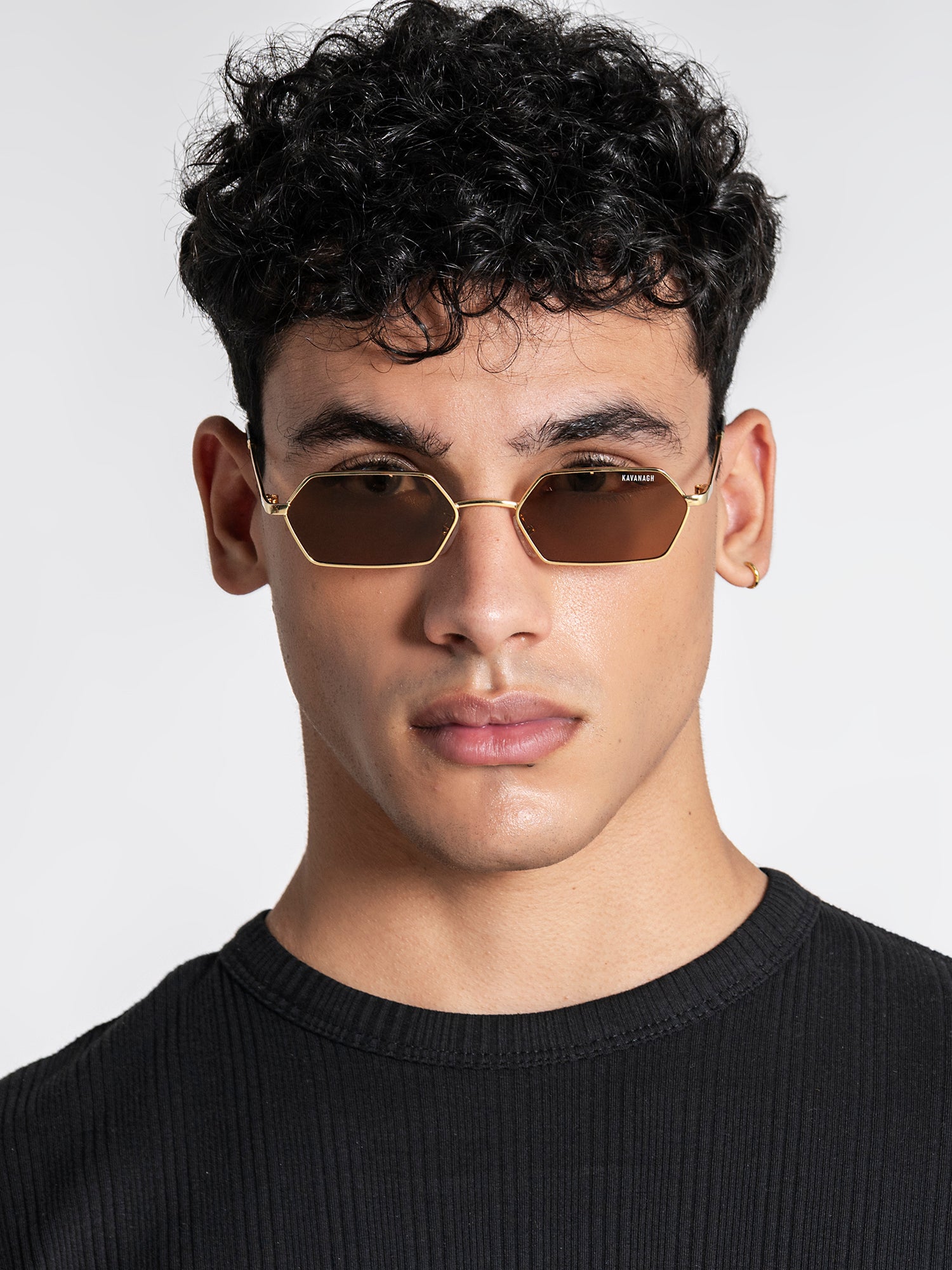 sunglasses / Orange Geometric Sunglasses