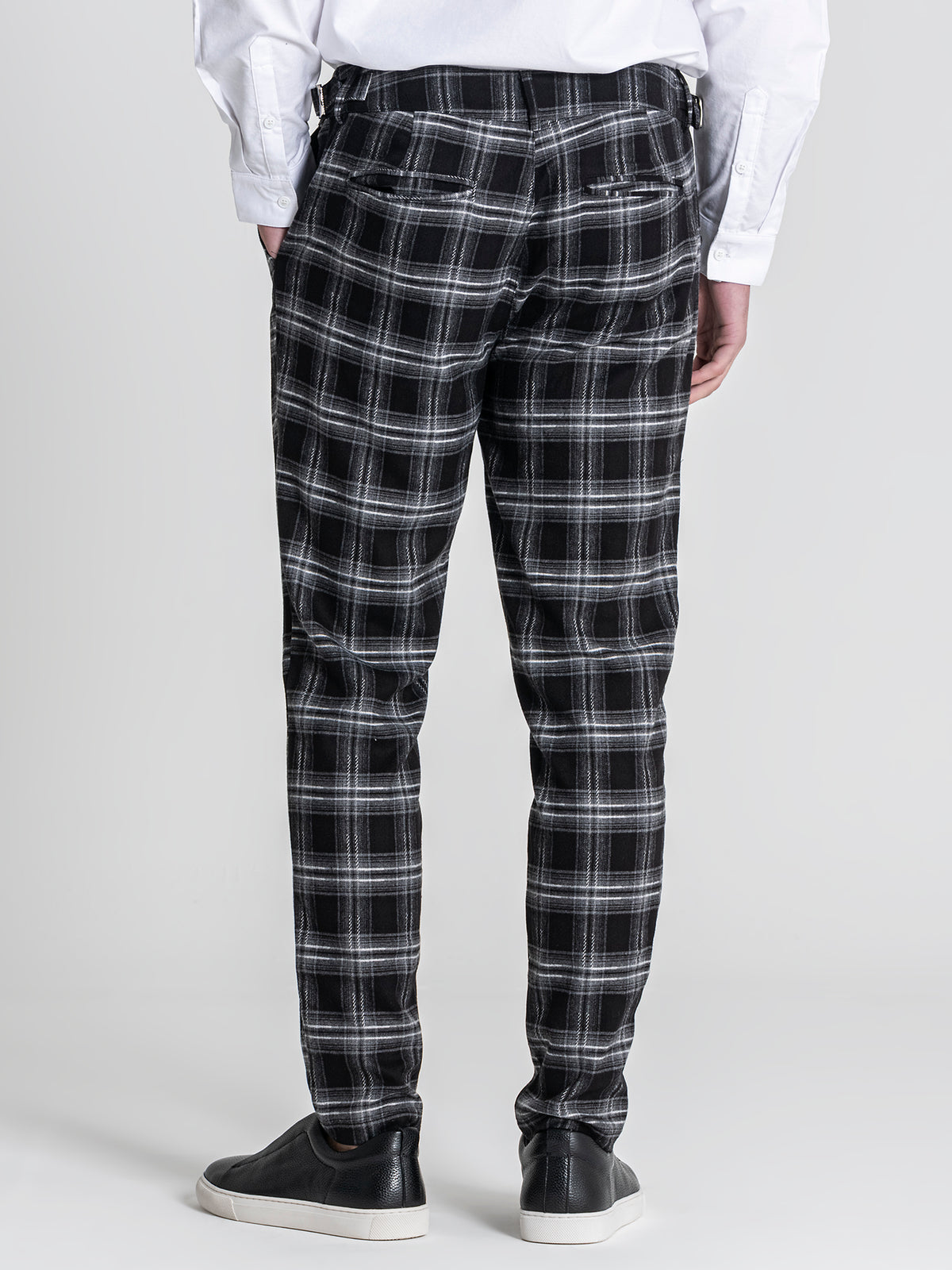 pants / Grey Oxford Chino Pants