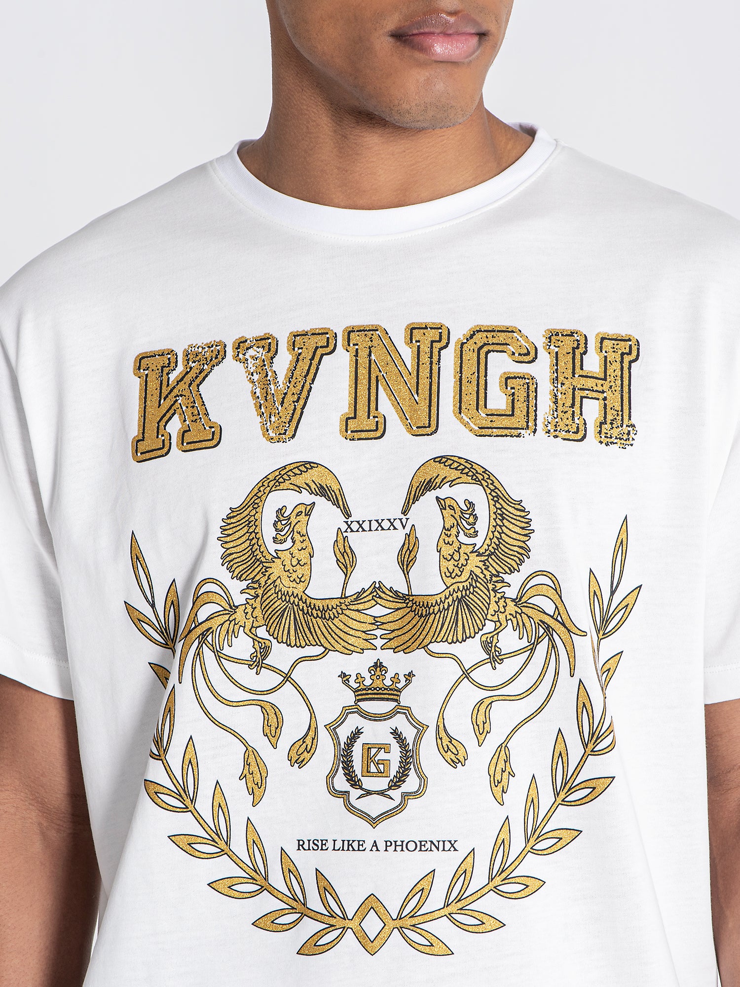 Sand Phoenix Oversized Tee