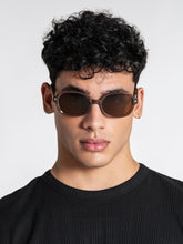 sunglasses / Brown Oval Sunglasses