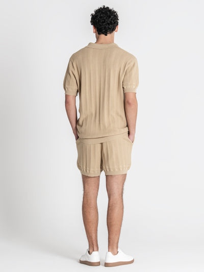 shirts / Camel Label Knit Set