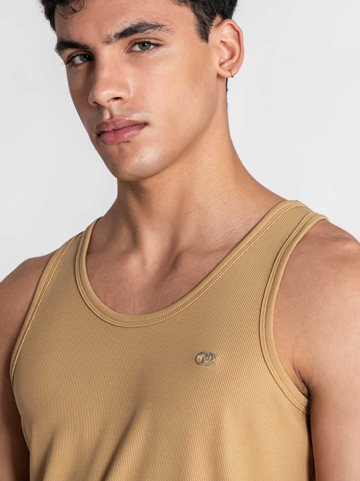 tank tops / Camel Essence Ribbed Tanktop