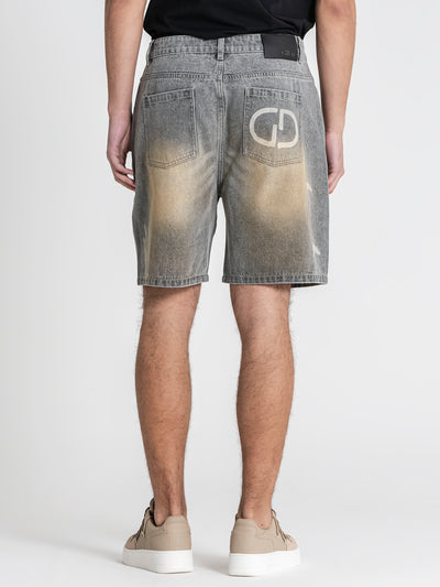 shorts / Grey Vintage Denim Shorts