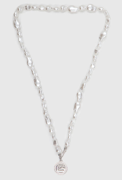 necklaces / Silver Pearls Necklace