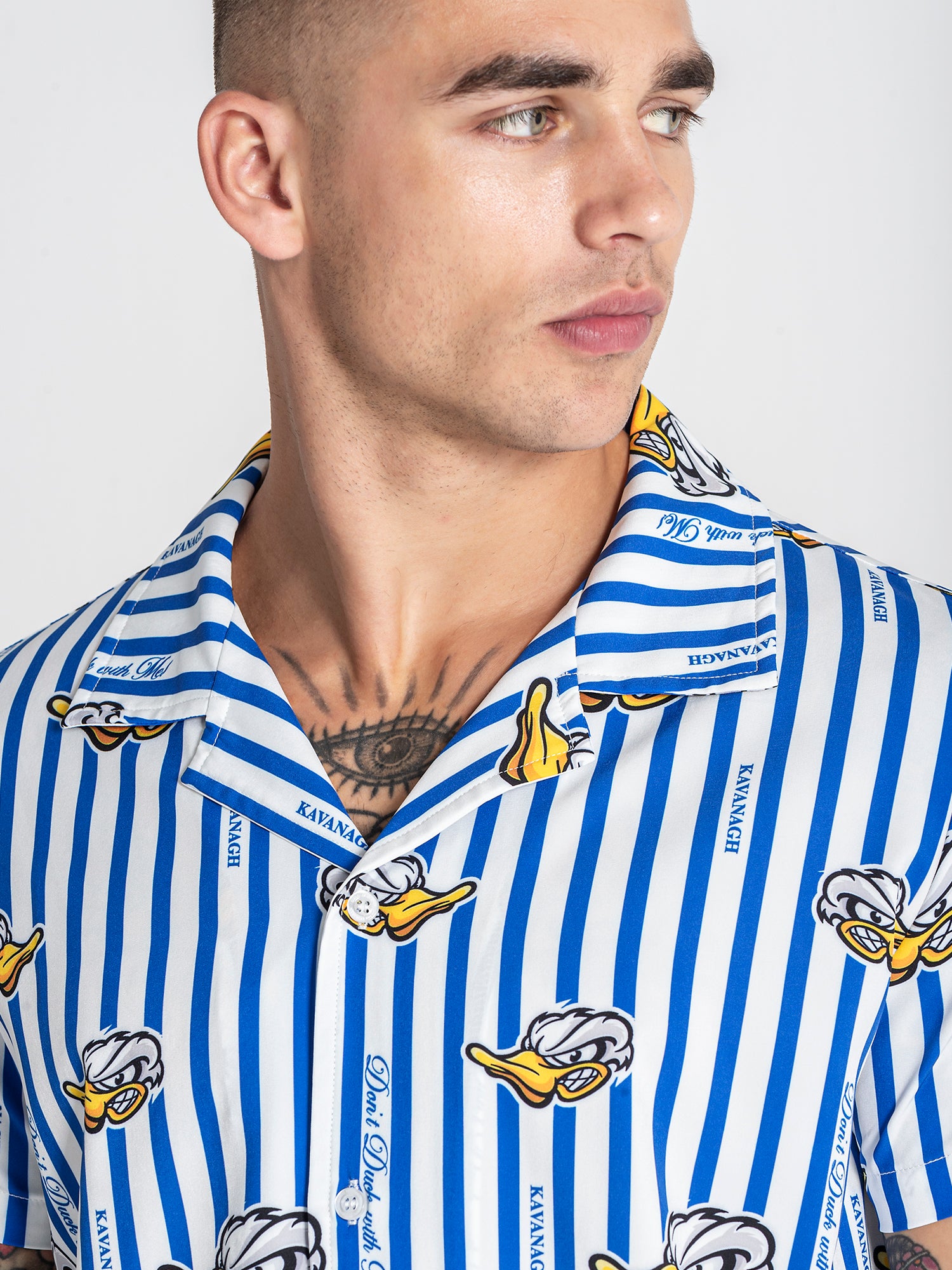 Blue Grumpy Duck Shirt
