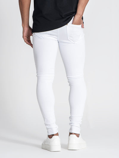 jeans / White Core Ripped Jeans