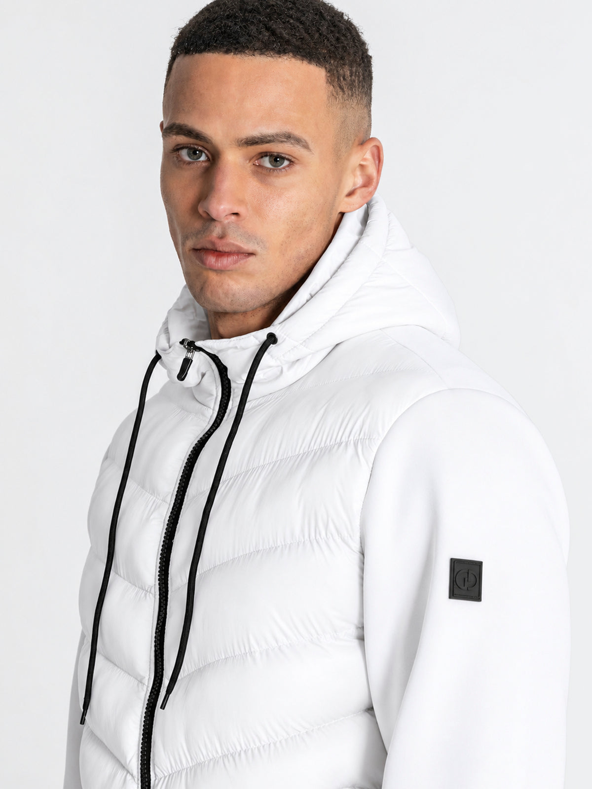 White Aero Hoodie Jacket