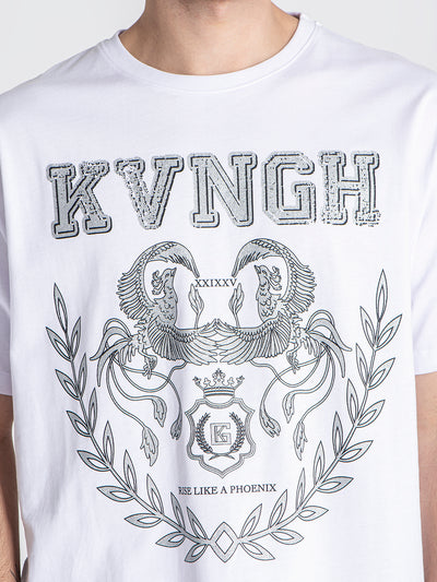 t-shirts / White Phoenix Oversized Tee