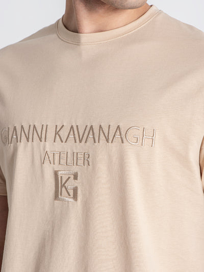 t-shirts / Beige Atelier Tee