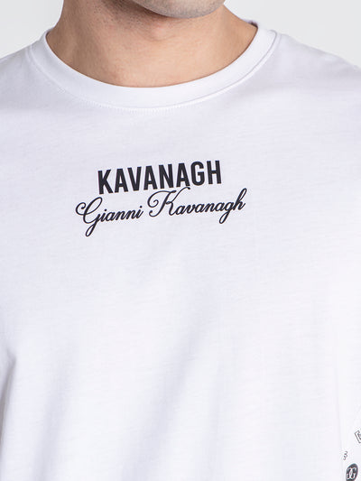 t-shirts / White Logomania Tee