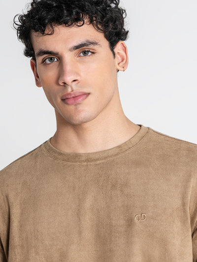 t-shirts / Taupe Touch Tee