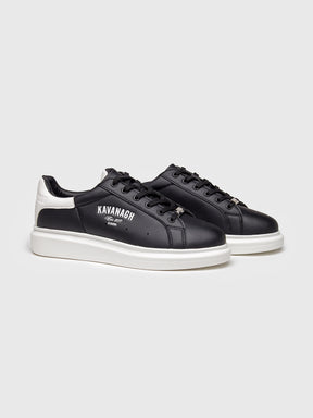 sneakers / Black Statement Upscale Sneakers